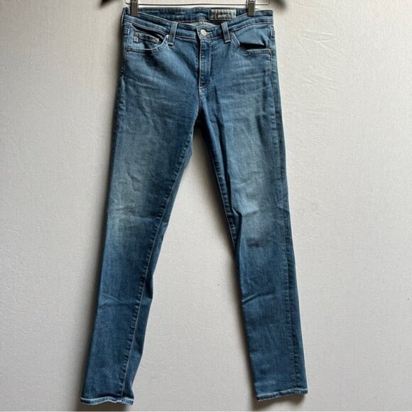 AG-ED Denim Adriano Goldschmied the prima cigarette leg jeans Sz 27R - Picture 1 of 12